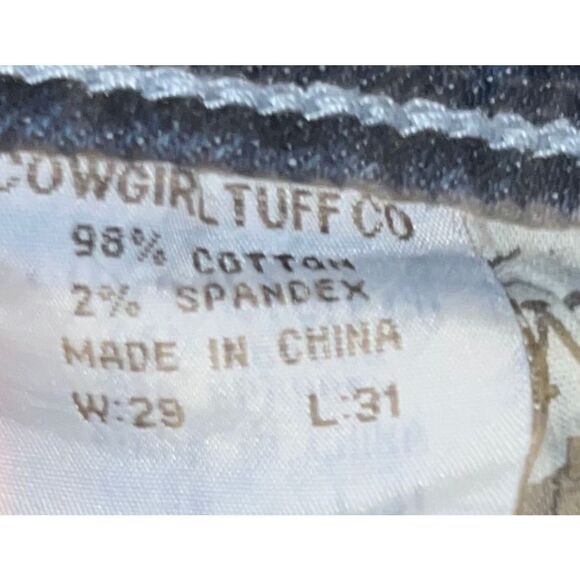 Cowgirl Tuff KoKo Light Wash Bootcut Jeans Size 29x30 #81 - Picture 6 of 6